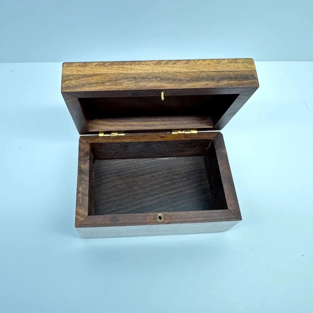 Vintage Rosewood Trinket Box 5